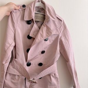 Rarely worn women’s Burberry Jacket, size 6 with detachable hoodie